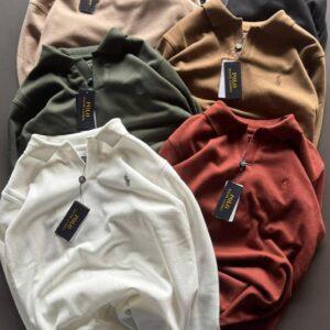 FIRST COPY RALPH LAUREN IMPORTED FULL SLEEVES POLO TEES