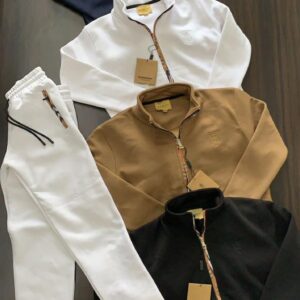 First Copy Burberry Exclusive Zipper Tracksuit for Men