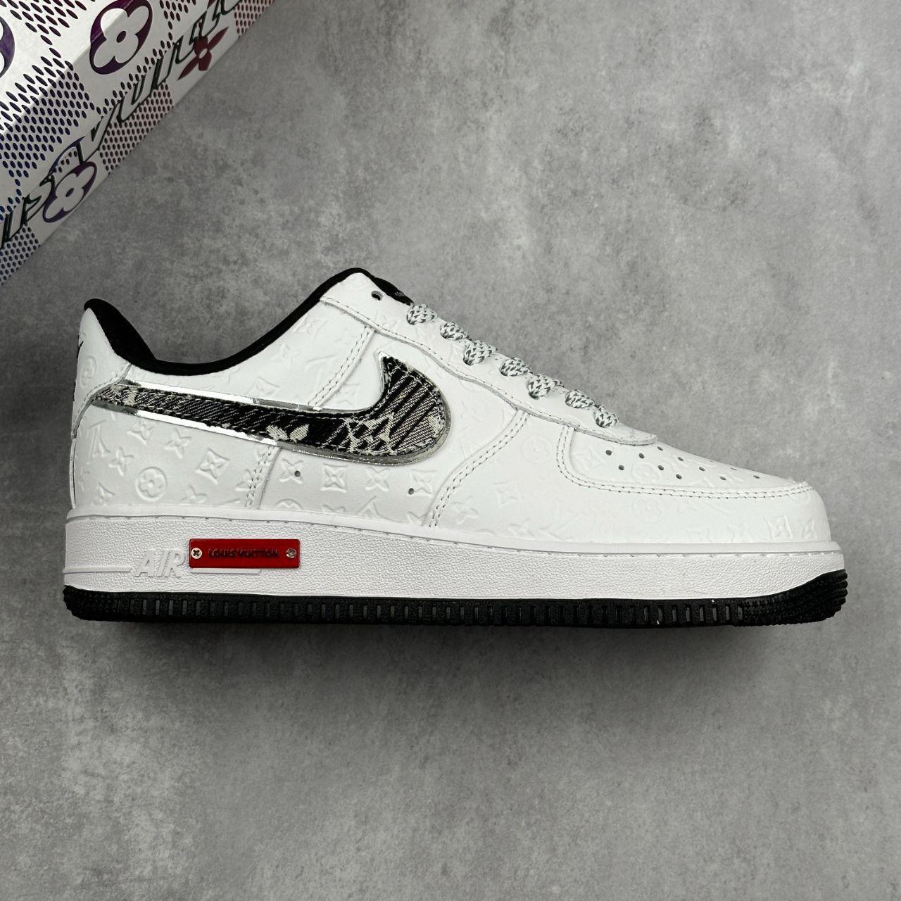 First Copy Nike Air Force 1 x Louis Vuitton Sneakers - Image 3