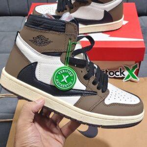 First Copy Nike Air Jordan 1 x Travis Scott Brown High